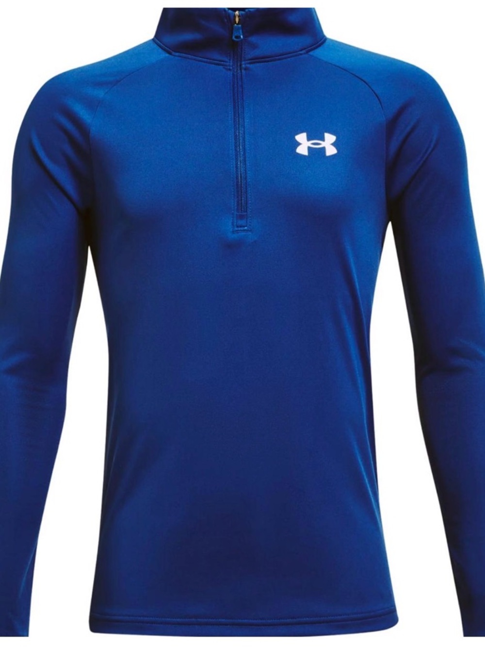 Under Armour Royal Blue Quarter-Zip Performance Top